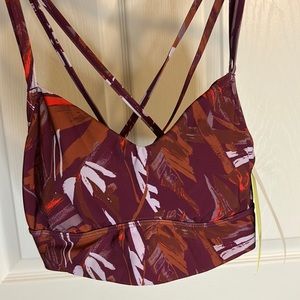 Small “All in Motion” printed sports bra